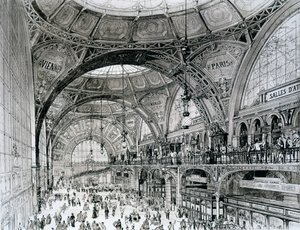 Sentralstasjonen, Bucuresti, Romania, fra orientalisme og samtidsarkitektur av Alexandre Auguste Louis Marcel