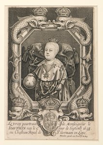 Portrett av Louis XIV som Dauphin (Le vray pourtraiet de Monseigneur le Dauphin av Alexandre Boudan