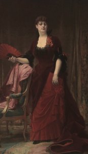 Portrett av Arabella Worsham (senere Arabella Huntington) av Alexandre Cabanel