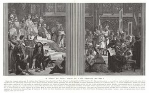 The Reign of Saint Louis, eller hans store verk av Alexandre Cabanel