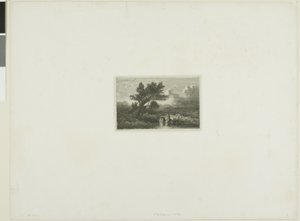Alpint landskap av Alexandre Calame