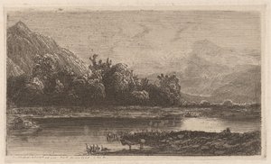 Fjellsjøen av Alexandre Calame
