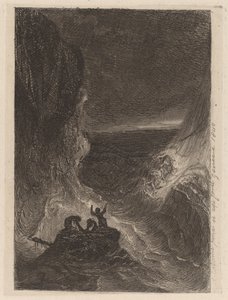 Skipsvrak av Alexandre Calame