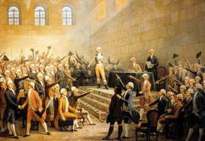 Assembly of the notables of the Dauphine, France, on July 21 av Alexandre Debelle