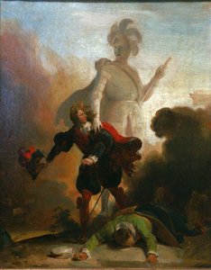 Don Juan og statuen av kommandanten, ca 1835