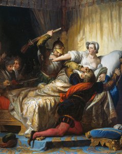Massakre i natt til Saint Bartholomew (24. august av Alexandre Evariste Fragonard