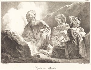 Resten av araberne av Alexandre Evariste Fragonard