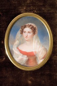Portrett av grevinne Dolly de Ficquelmont 1804-1863 av Alexandre François Louis Comte de Girardin
