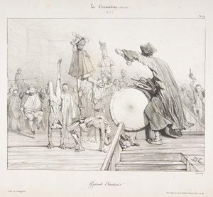 Flotte hoppere!, fra La Caricature, 1823-60. av Alexandre Gabriel Decamps