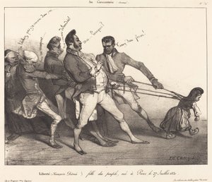 Frihet av Alexandre Gabriel Decamps