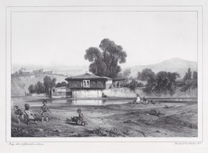 Tyrkisk brakke, 1823-60. av Alexandre Gabriel Decamps