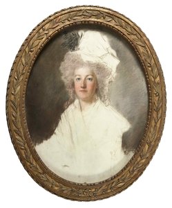Portrett av dronning Marie Antoinette av Frankrike 1755-1793, 1791-1792.