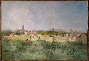 Vaugirard-kampanjen i 1881 Maleri av Alexandre Prevost (1800-tallet) Sun. 0,46 x 0,65 m Paris. Karnevalsmuseet av Alexandre Prevost