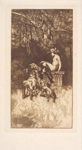Allegorisk sammensetning av Alexandre de Riquer