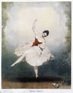 Klassisk dans: Miss Rosati i 1848 av Alexandre de Valentini