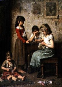 Den unge syerske av Alexei Alexevich Harlamoff
