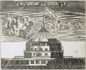 Fort Kronschlot i Kronstadt, 1717 av Alexei Ivanovich Rostovtsev