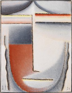 Vinterstemning Abstrakt hode, 1932.