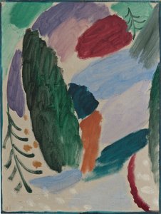Frosty Day, 1915. av Alexej von Jawlensky