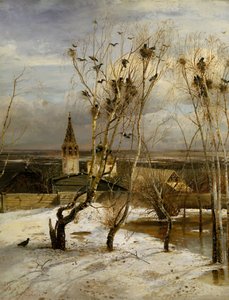 Rooks har kommet tilbake av Alexei Kondratievich Savrasov