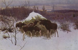 Herd of Elk, 1889