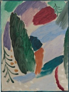 Frosty Day, 1915 av Alexej von Jawlensky