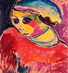 grønn panser; Grønn panser, 1911 av Alexej von Jawlensky