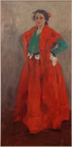 Helene i spansk kostyme av Alexej von Jawlensky
