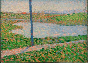 Landskap med innsjø av Alexej von Jawlensky