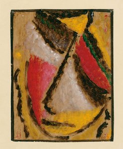 Meditasjon, 1934 av Alexej von Jawlensky