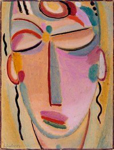 Mystisk hode: meditasjon av Alexej von Jawlensky