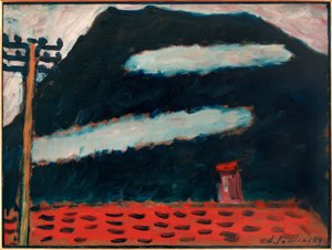 To hvite skyer av Alexej von Jawlensky