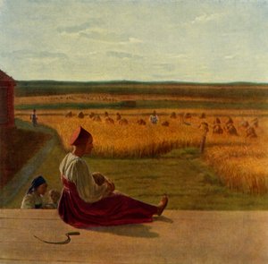 Høsting. Sommer, midten av 1820-årene, 1965.