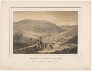 Graf van Napoleon op Sint-Helena Napoleons grav i Ste. Helena (tittel på objekt) av Alexis Bafcop