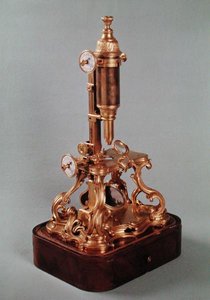 Mikroskop som tilhører Louis Auguste d