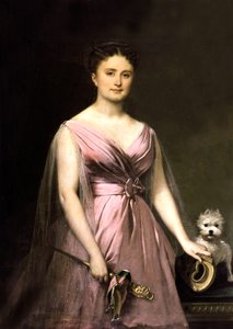 Portrett av Hortense Schneider av Alexis Nicolas Perignon