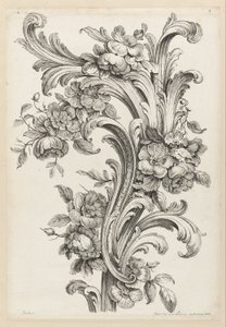 Blomster- og akantusbladdesign