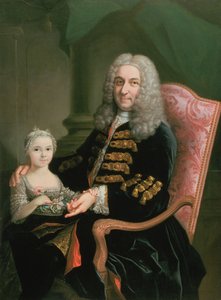 Dobbeltportrett av Alexis Simon Belle