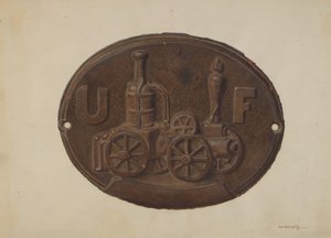 Brannmerke av Alf Bruseth