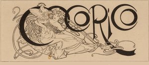 Cocorico magasintittel, 1898.