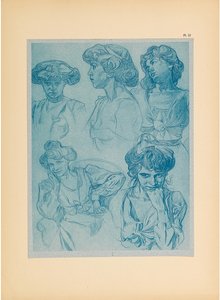 Dekorative dokumenter, 1902. av Alfons Marie Mucha