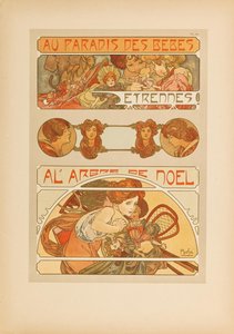 Dekorative dokumenter, 1902. av Alfons Marie Mucha