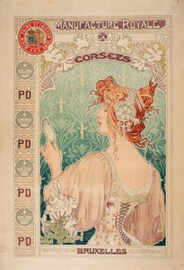 Produsert Royale av korsetter, 1897.