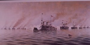 Spansk-amerikansk krig 1898, slaget ved Manila Bay av Alfonso Sanz