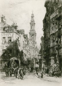 Drury Lane, London (gravering)