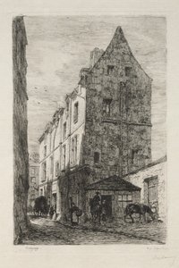 Hus kjent som den hvite dronningen, Rue de Marmousets