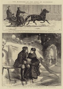 Ekteskapet til hertugen av Edinburgh av Alfred Chantrey Corbould