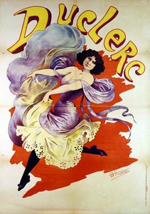 Duclerc plakat (farge litho)