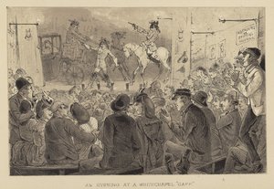 En kveld på en Whitechapel Gaff av Alfred Concanen