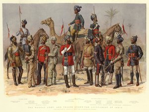 Madras-hæren og tropper under Indias regjering